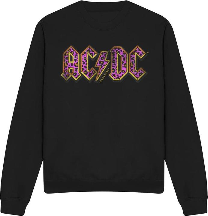 Actual product image AC/DC Unisex Adult Animal Print Sweatshirt (S)
