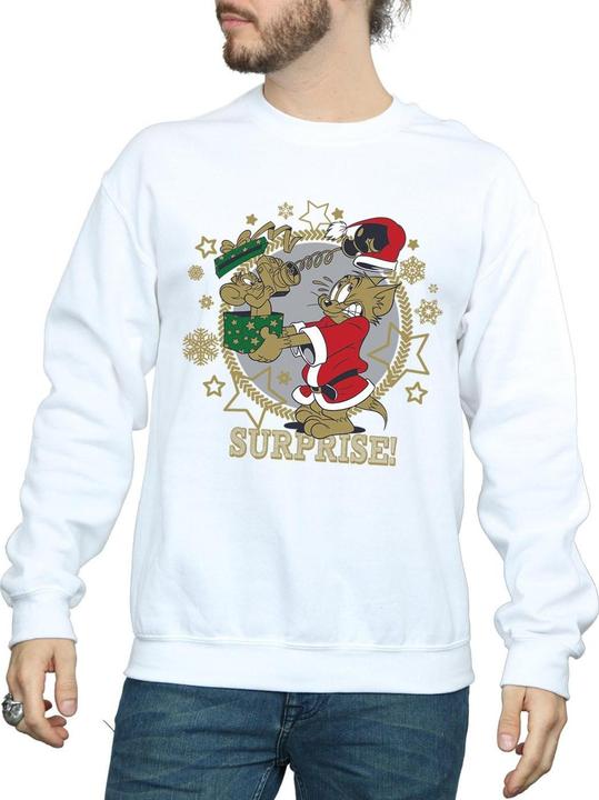 Immagine prodotto Tom & Jerry Christmas Surprise Felpa Uomo (M)