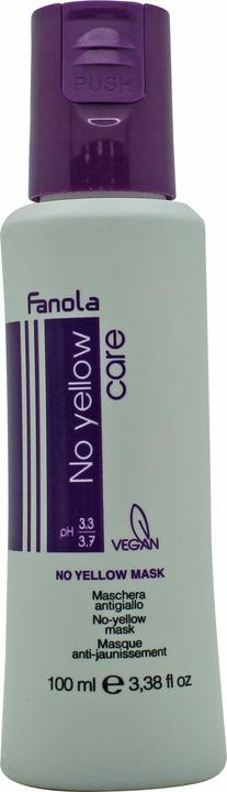 Fanola No Yellow Mask - Neutralizing Hair Mask - 100ml (100 ml)