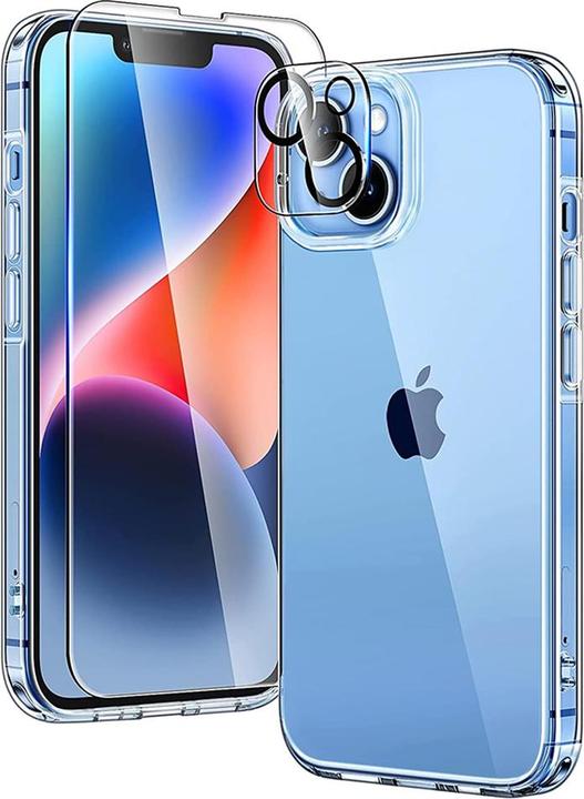 Immagine prodotto ESR - (3in1 Pack) Project Zero + Screen Protector + Camera Lens - iPhone 14 - Clear (Apple iPhone 14)