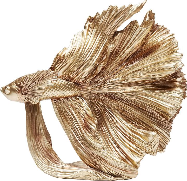 Actual product image Kare Design Deco Object Betta Fish Gold Small