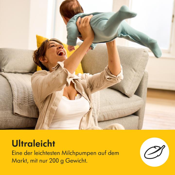 Actual product image Medela Magic InBra - tragbare Einzelmilchpumpe