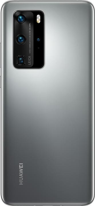 Actual product image Huawei P40 Pro (256 GB, Silver Frost, 6.58", Hybrid Dual SIM + eSIM, 50 Mpx, 5G)