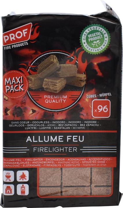 Actual product image PROF Wooden lighting cubes 96 pieces, odourless