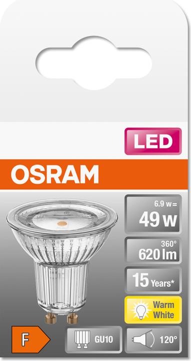 Immagine prodotto Osram Stella Par 16 (GU10, 6.90 W, 620 lm, 1 x, F)