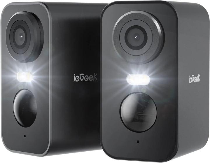 Actual product image IeGeek 2 x kabellose Überwachungskamera mit Nachtsicht