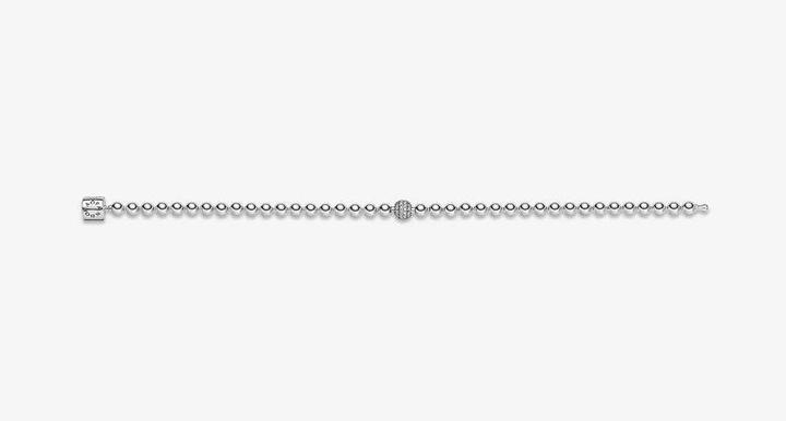 Valori nutrizionali e ingredienti Pandora Bracciale di perline (17 cm, Argento 925)