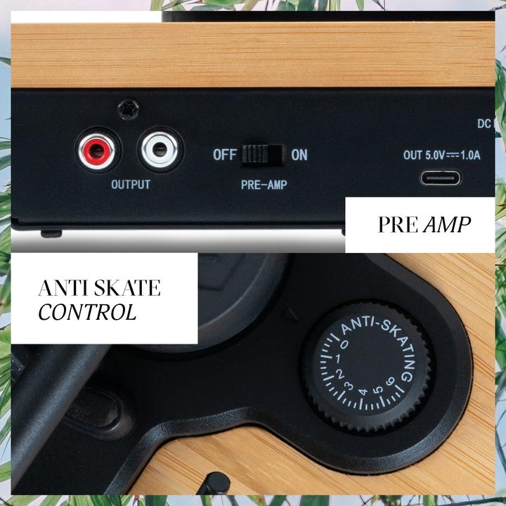 Actual product image House of Marley Stir It Up LUX Turntable (Manual)