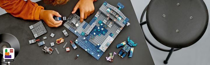 Produktbild LEGO Das Duell in der Finsternis (21246, LEGO Minecraft)