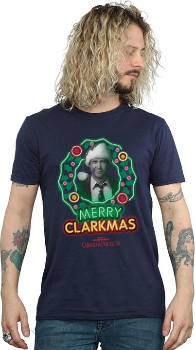 Actual product image National Lampoon´s Vacation Mens Merry Clarkmas Clark Griswold T-Shirt (M)