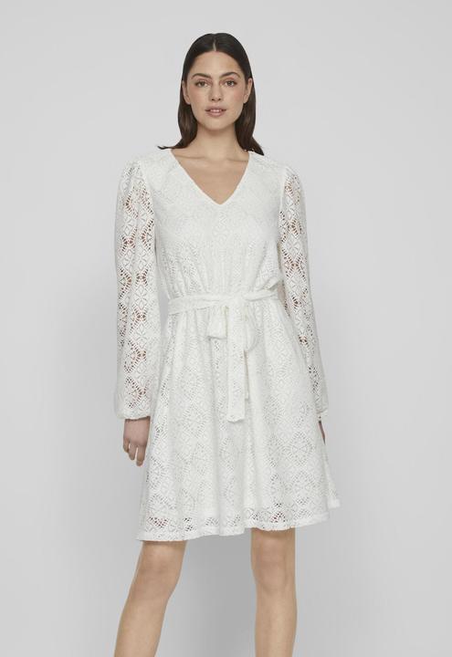 Actual product image Vila Tie waist dress with long sleeves (L)