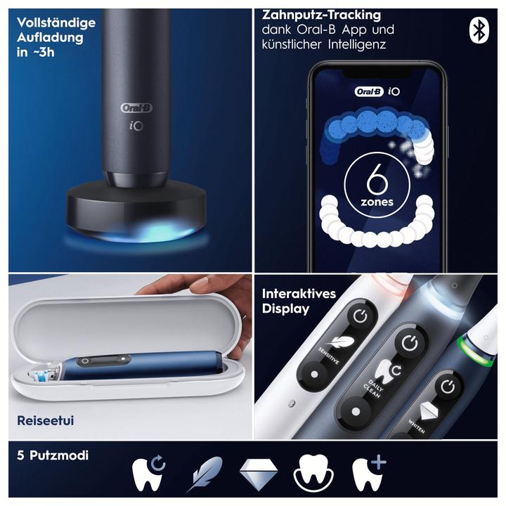 Actual product image Oral-B iO 7 + Sensitive (Oscillating toothbrush)