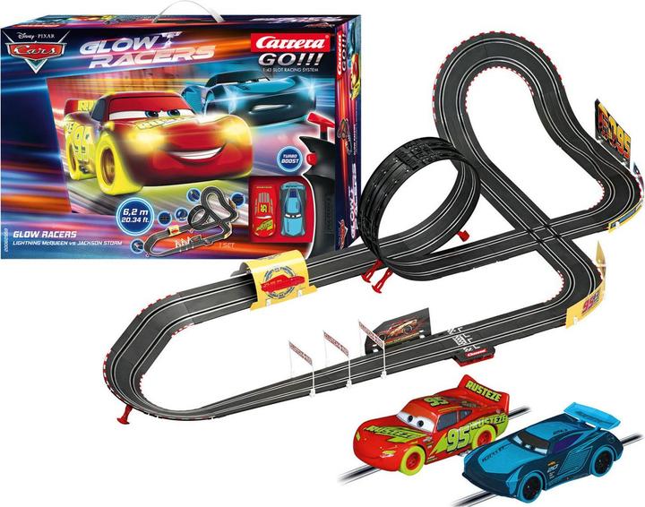 Actual product image Carrera GO... - Disney-Pixar Cars - Glow Racers