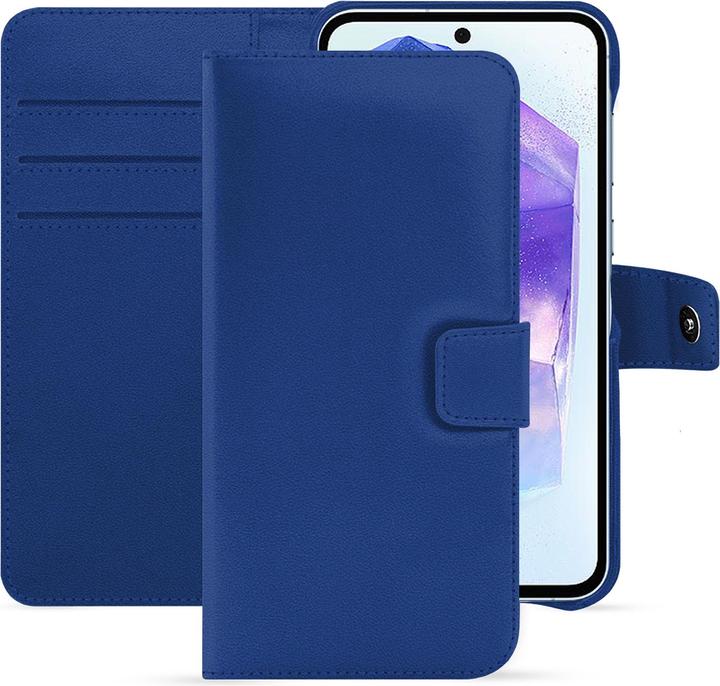 Actual product image Noreve Samsung Galaxy A55 leather wallet case (Samsung Galaxy A55)