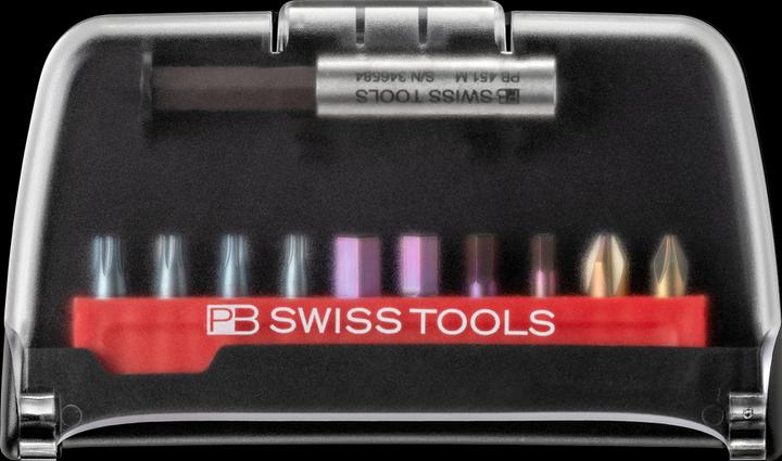 Produktbild PB Swiss Tools Bitset PB C6 700 BC 2PH 4EX 4TX (HX 6, PH1, HX 3, TX20, TX25, HX 4, PH2, HX 5, TX15, TX10)