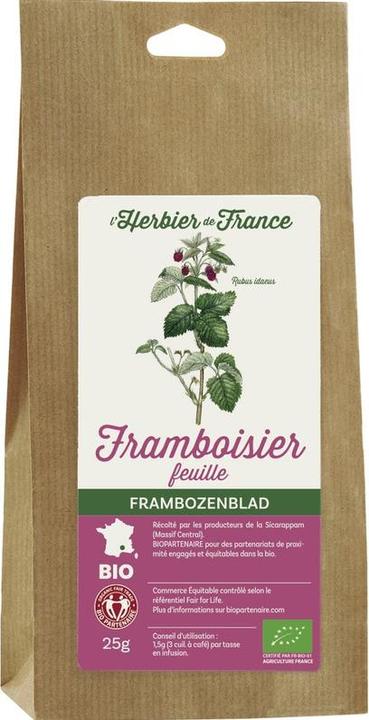 Produktbild L'Herbier de France Himbeerblätter (25 g)