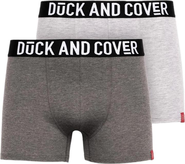 Actual product image Duck and Cover Mens Darton Marl Boxer Shorts (Pack of 2) (XL, pack of 2)