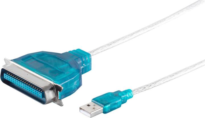 Produktbild Shiverpeaks S/CONN maximum connectivity Parallel-Druckerkabel USB-Centronics, ca. 1,2m (1.20 m, Parallel (Drucker))