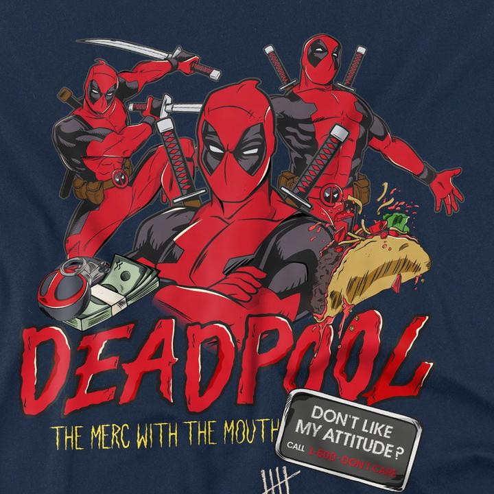 Produktbild Deadpool Attitude TShirt (XL)