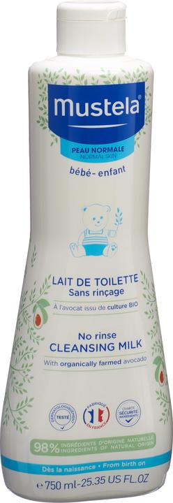 Produktbild Mustela Reinigungsmilch normale Haut ohne Abspülen