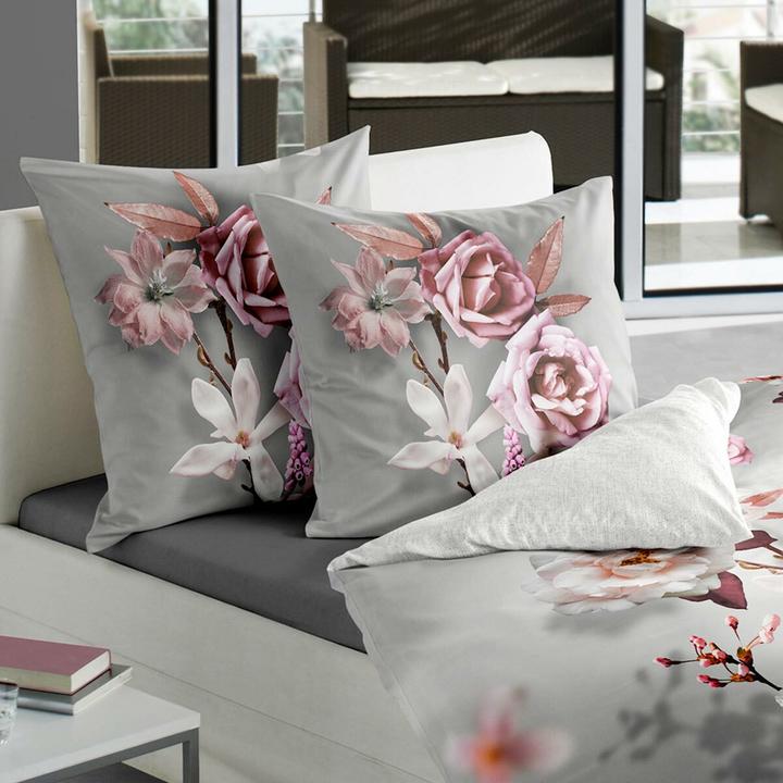 Image du produit Traumschlaf Rose (Housse de couette, 155x220 cm + 80x80 cm)