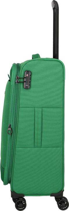 Immagine prodotto Travelite Set di valigie Rügen a 4 ruote, 3 pezzi con piega elasticizzata (90 l, XL (da 115l))