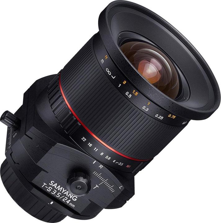 Produktbild Samyang 24mm F3.5 T/S Canon M (Canon EF-M, Vollformat)