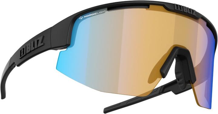 Produktbild Bliz Matrix Nano Optic Nordic Light (Matt Black, orange w blue multi)