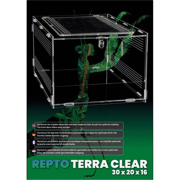 Image du produit Repto Plant Terrarium Plexi, 30 x 20 x 16 cm