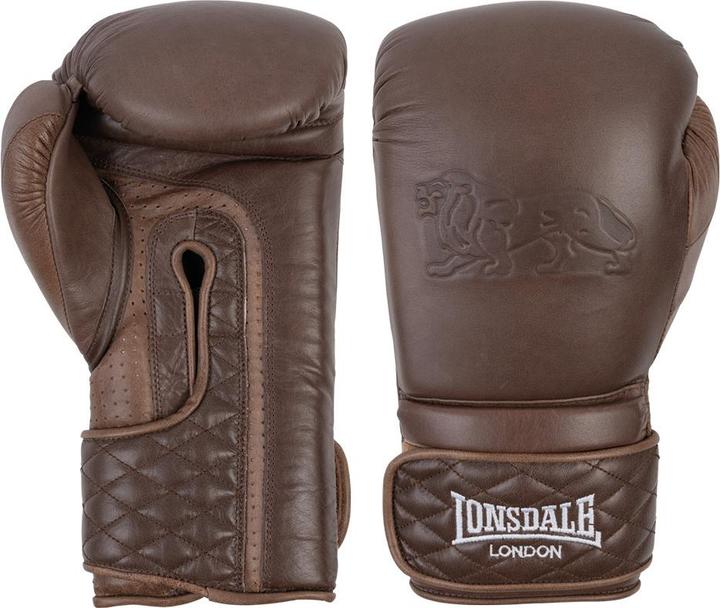 Actual product image Lonsdale boxing gloves vintage spar gloves (14 OZ)
