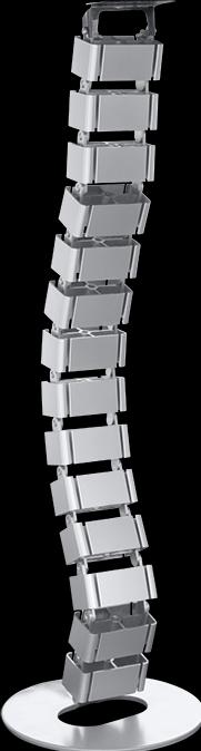 Produktbild LogiLink Flexibler Kabelkanal für den Schreibtisch, 800 x 68 mm (18 G (Kabelkanal, 2.80 cm)