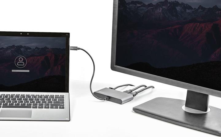 Produktbild StarTech TB3DKM2HDL (Thunderbolt, 5 Ports)