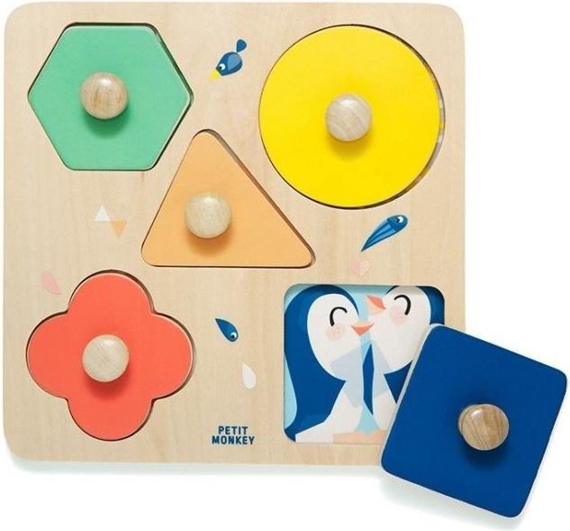 Petit Monkey Gioco del chiodo "Un giorno allo zoo