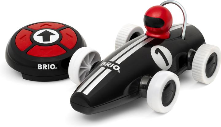Actual product image Brio RC racing car black
