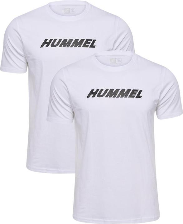 hummel hmlELEMENTAL 2-PACK LOGO COTTON TEE