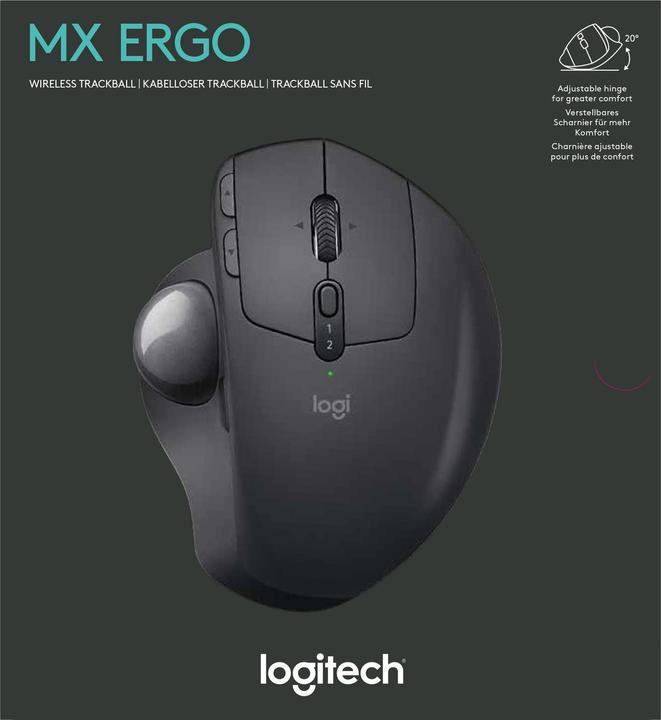 Productafbeelding Logitech MX Ergo (Draadloze)