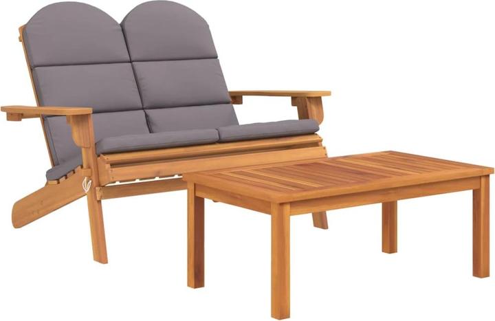 Produktbild VidaXL 5-tlg. Garten-Lounge-Set Adirondack Massivholz Akazie