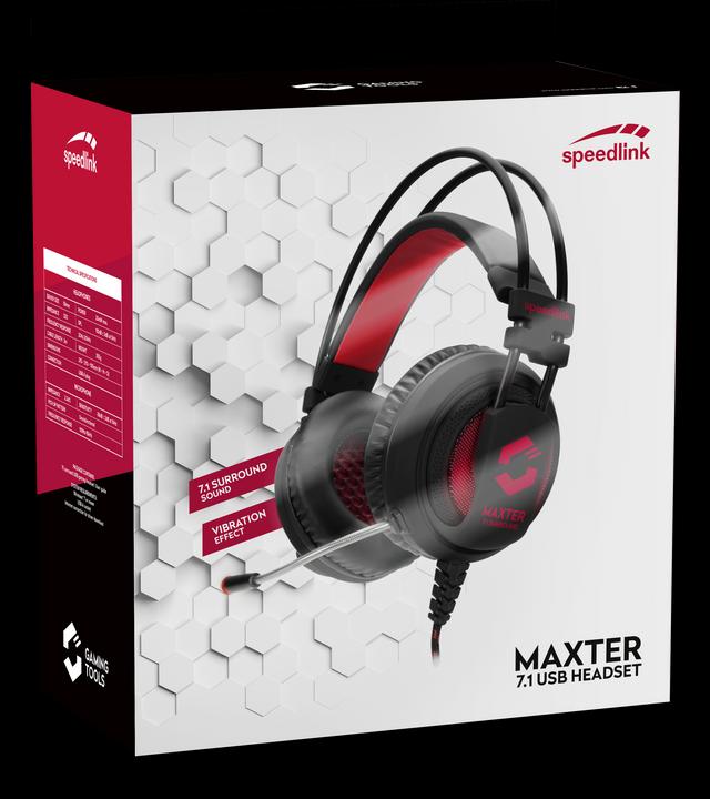 Actual product image Speedlink MAXTER 7.1 Surround USB (Cable)