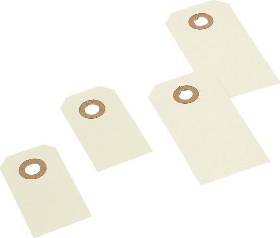 Actual product image Antalis Manilla labels 30x60mm natural A1 1000pcs/pk - (1000 pcs.) (Gift ribbon, 1000 x)