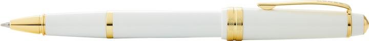 Actual product image Cross Rollerball Bailey light glossy white, gold tone appointments in giftbox (White/gold, 1 x)