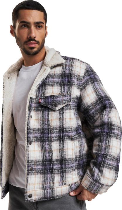 Actual product image Levis Vintage Fit Sherpa Trucker Denim Jacket - 95743 (S)
