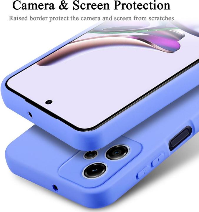 Produktbild Cadorabo Hülle für Motorola Moto G13 / G23 TPU im Liquid Schutz Silikon Design (Motorola Moto G23, Motorola Moto G13)