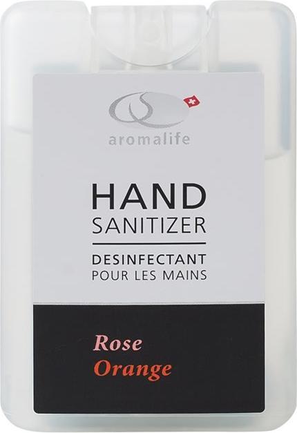 Actual product image Aromalife Handsanitizer Rose Orange liq (18 ml)