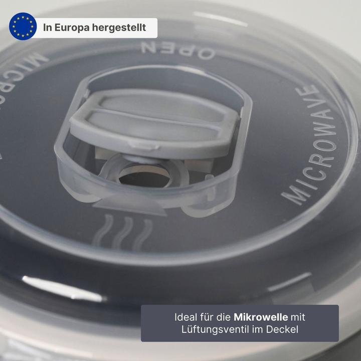 Actual product image Hobby Mikrowellen-Tasse mit Henkel Mikrowellen-Becher Lunchbecher Suppen-Mug (620 ml, 1 x)