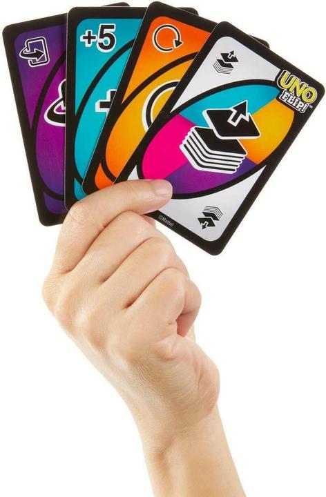 Actual product image Mattel Games Uno Flip (Multilingual)