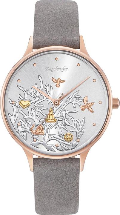 Actual product image Engelsrufer Tree of life quartz clock (Analogue wristwatch, 34 mm)