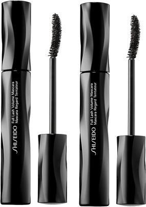 Shiseido Set Duo Full Lash Waterproof Volumizing Mascara 902 Black - 2 Stück, je 8 Ml (902 black)