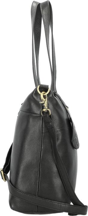 Immagine prodotto Burkely Borsa shopper Norah naturale in pelle con scomparto per laptop da 36 cm (10 l)