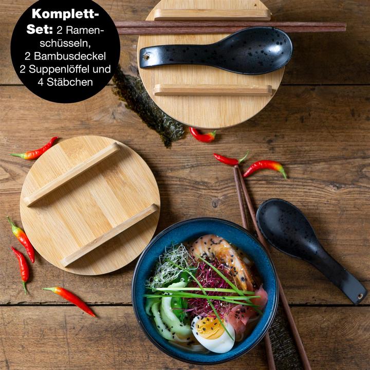 Produktbild Moritz & Moritz Schalen mit Essstäbchen (15 cm, 0.60 l, 2 x)