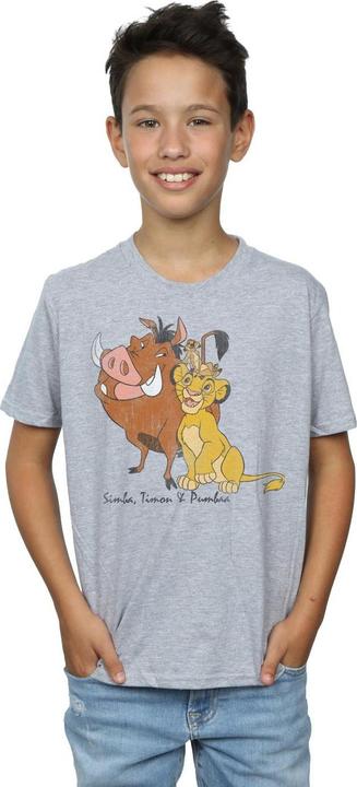 Immagine prodotto The Lion King Maglietta Simba Timon e Pumba classica Ragazzi (128)